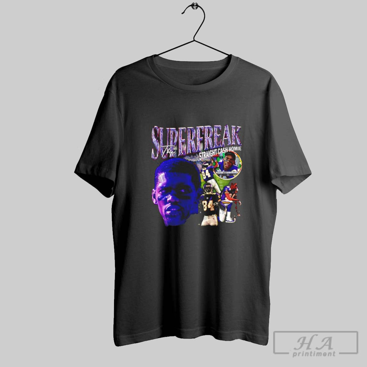 Official Randy Moss Superfreak The Straight Cash - Adult & Kids T-Shirts, Sweatshirts & Hoodies apparel design preview 1