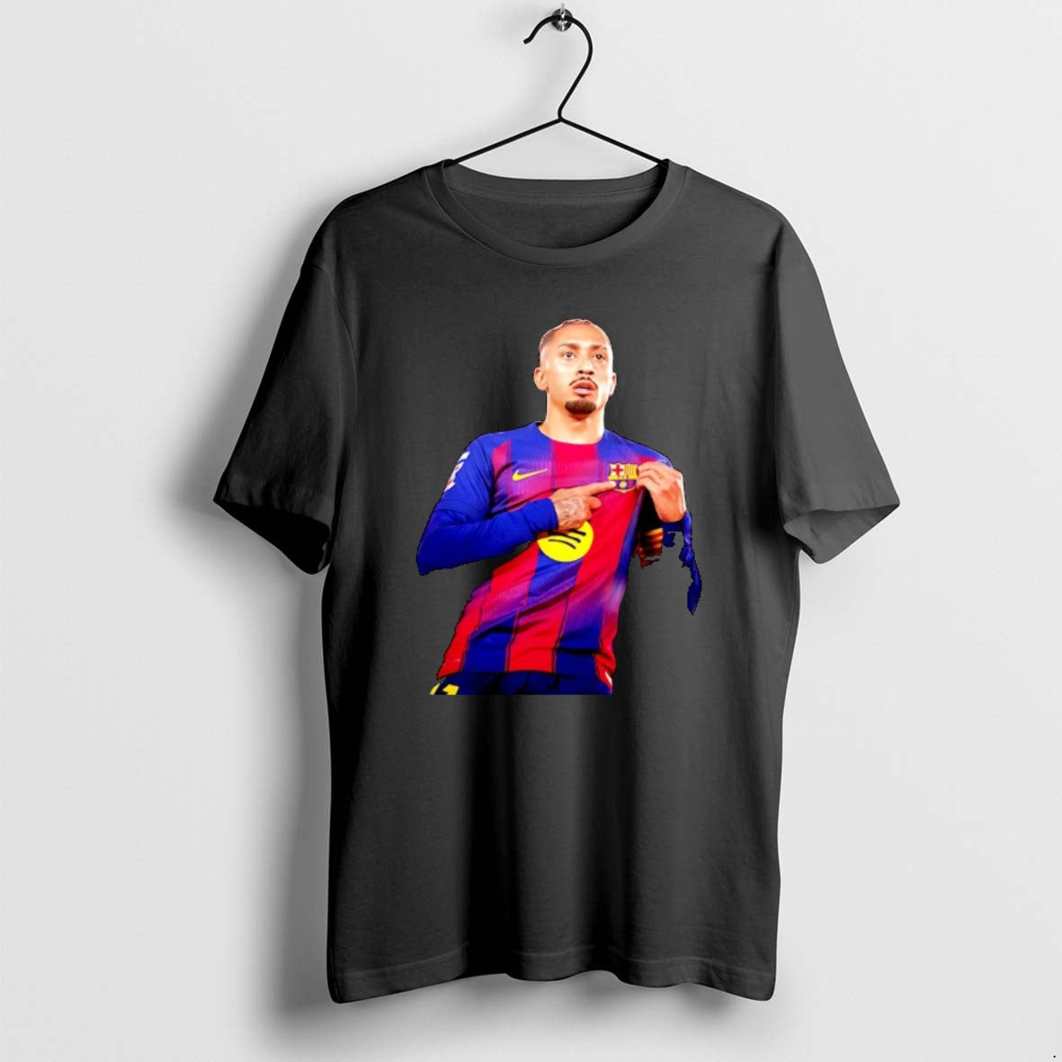 Official Raphinha Barcelona Fc 2025 Graphic Christmas - Adult & Kids T-Shirts, Sweatshirts & Hoodies apparel design preview 1