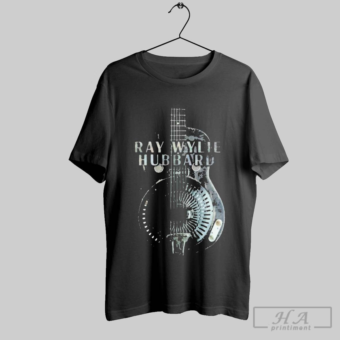 Official Ray Wylie Hubbard Guitar - Adult & Kids T-Shirts, Sweatshirts & Hoodies apparel design preview 1
