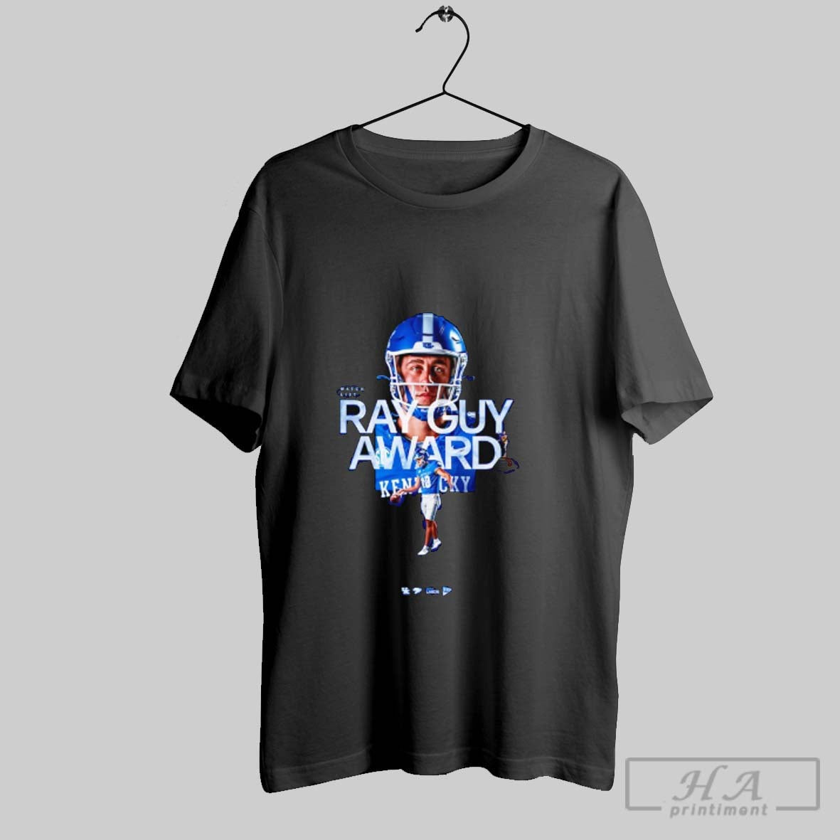 Official Ray Guy Award Aidan Laros Kentucky Wildcats - Adult & Kids T-Shirts, Sweatshirts & Hoodies apparel design preview 1