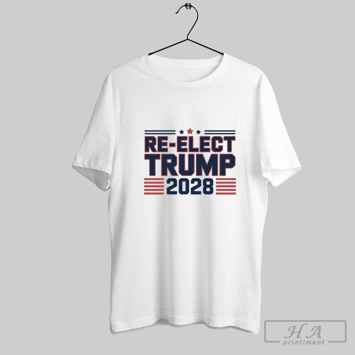 Official Re Elect Trump 2028 T - Adult & Kids T-Shirts, Sweatshirts & Hoodies apparel design preview 1