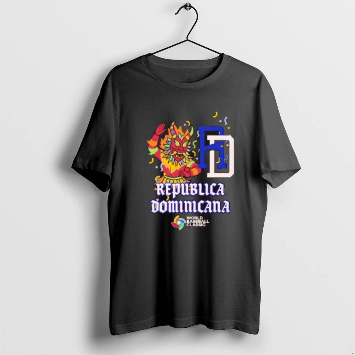 Official Republica Dominicana 2025 World Baseball - Adult & Kids T-Shirts, Sweatshirts & Hoodies apparel design preview 1