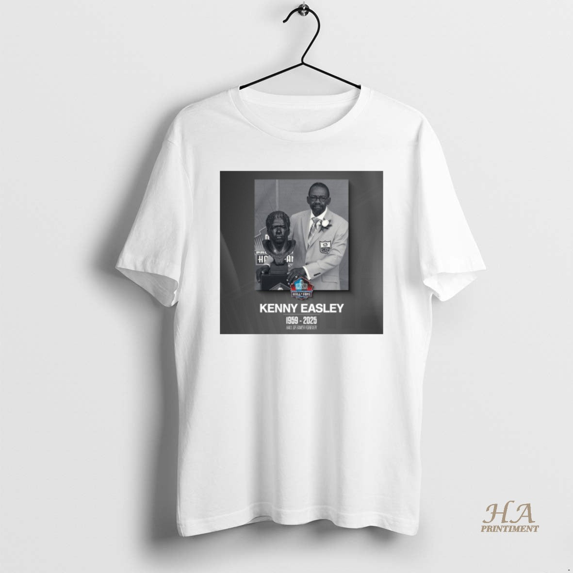 Official Rest In Peace Pro Football Hall Of Famer - Adult & Kids T-Shirts, Sweatshirts & Hoodies apparel design preview 1
