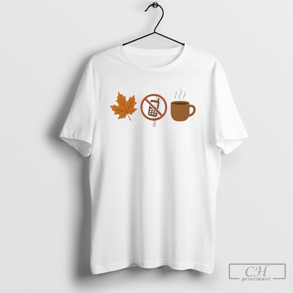 Official Rewatch Season Fall Leaf Phone Coffee - Adult & Kids T-Shirts, Sweatshirts & Hoodies apparel design preview 1