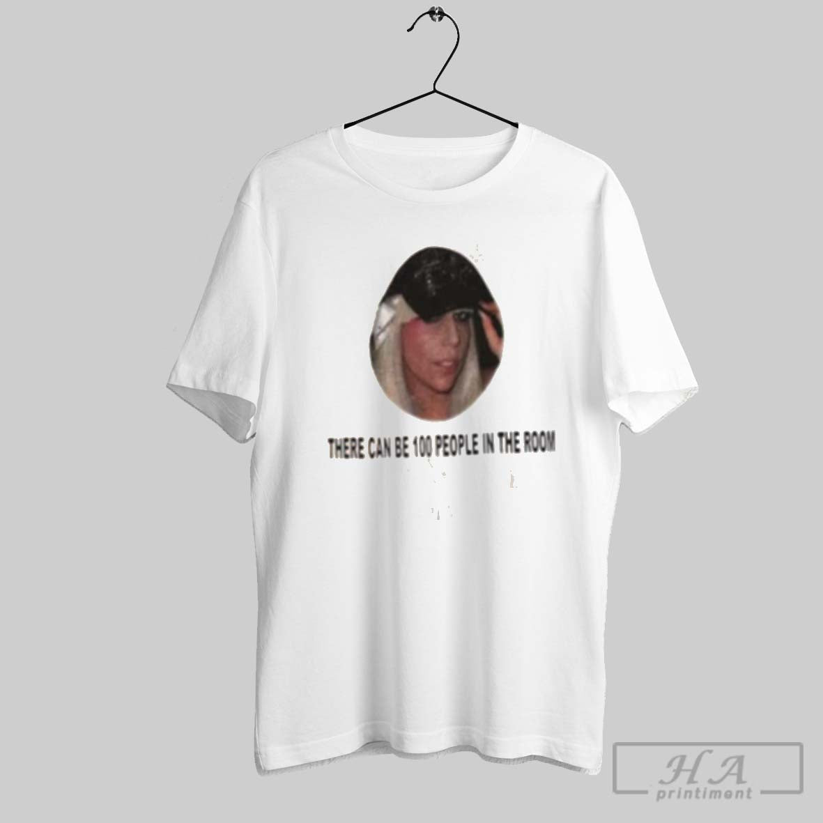 Official Rosalia Gaga There Can Be 100 People In The - Adult & Kids T-Shirts, Sweatshirts & Hoodies apparel design preview 1