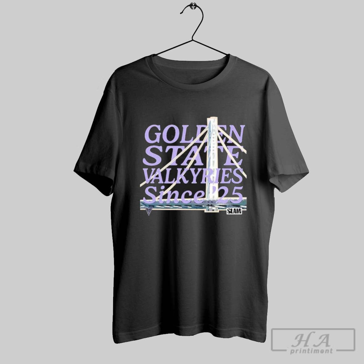 Official Salm Golden State Valkyries Since 25 - Adult & Kids T-Shirts, Sweatshirts & Hoodies apparel design preview 1