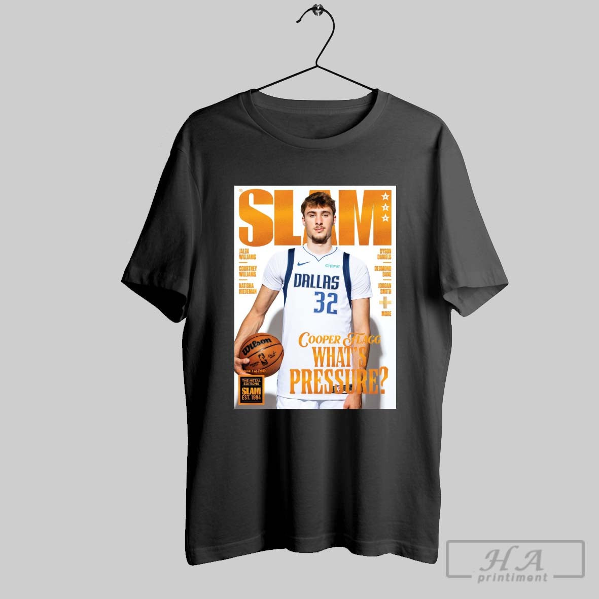 Official Slam 258 Summer Classic Vol 7 Cooper Flagg - Adult & Kids T-Shirts, Sweatshirts & Hoodies apparel design preview 1