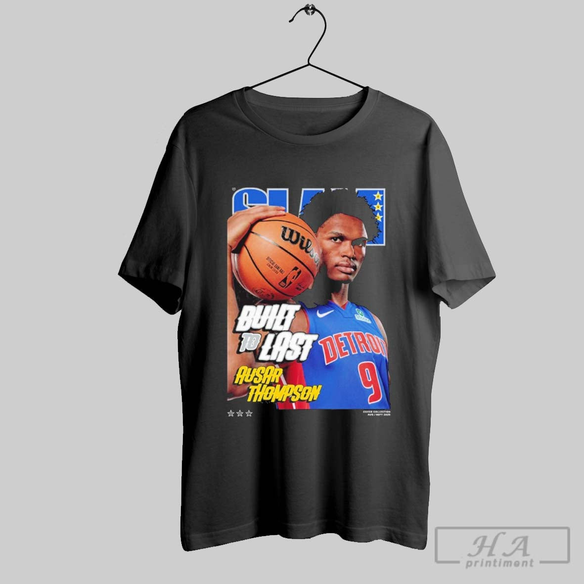 Official Slam Ausar Thompson Built To Last Detroit - Adult & Kids T-Shirts, Sweatshirts & Hoodies apparel design preview 1