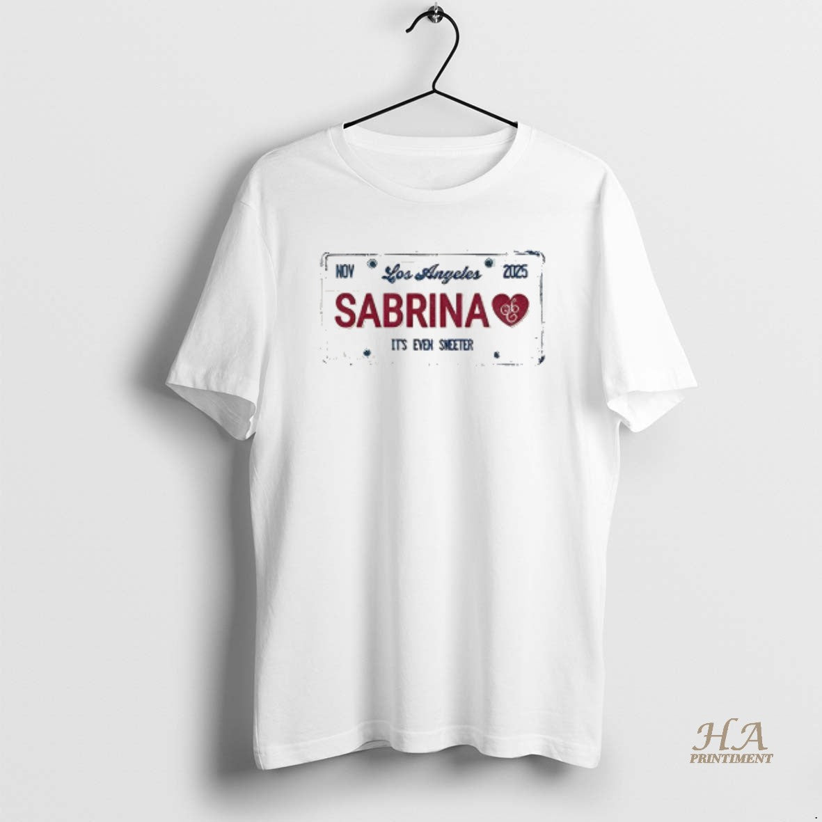 Official Sabrina Los Angeles Its Even Sweeter Nov - Adult & Kids T-Shirts, Sweatshirts & Hoodies apparel design preview 1