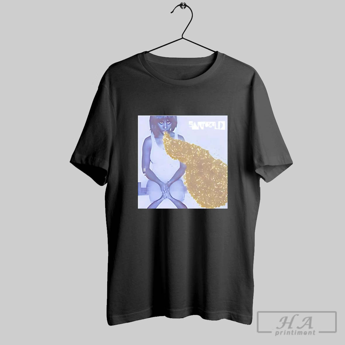 Official Santigold Santogold Album Cover Poster - Adult & Kids T-Shirts, Sweatshirts & Hoodies apparel design preview 1