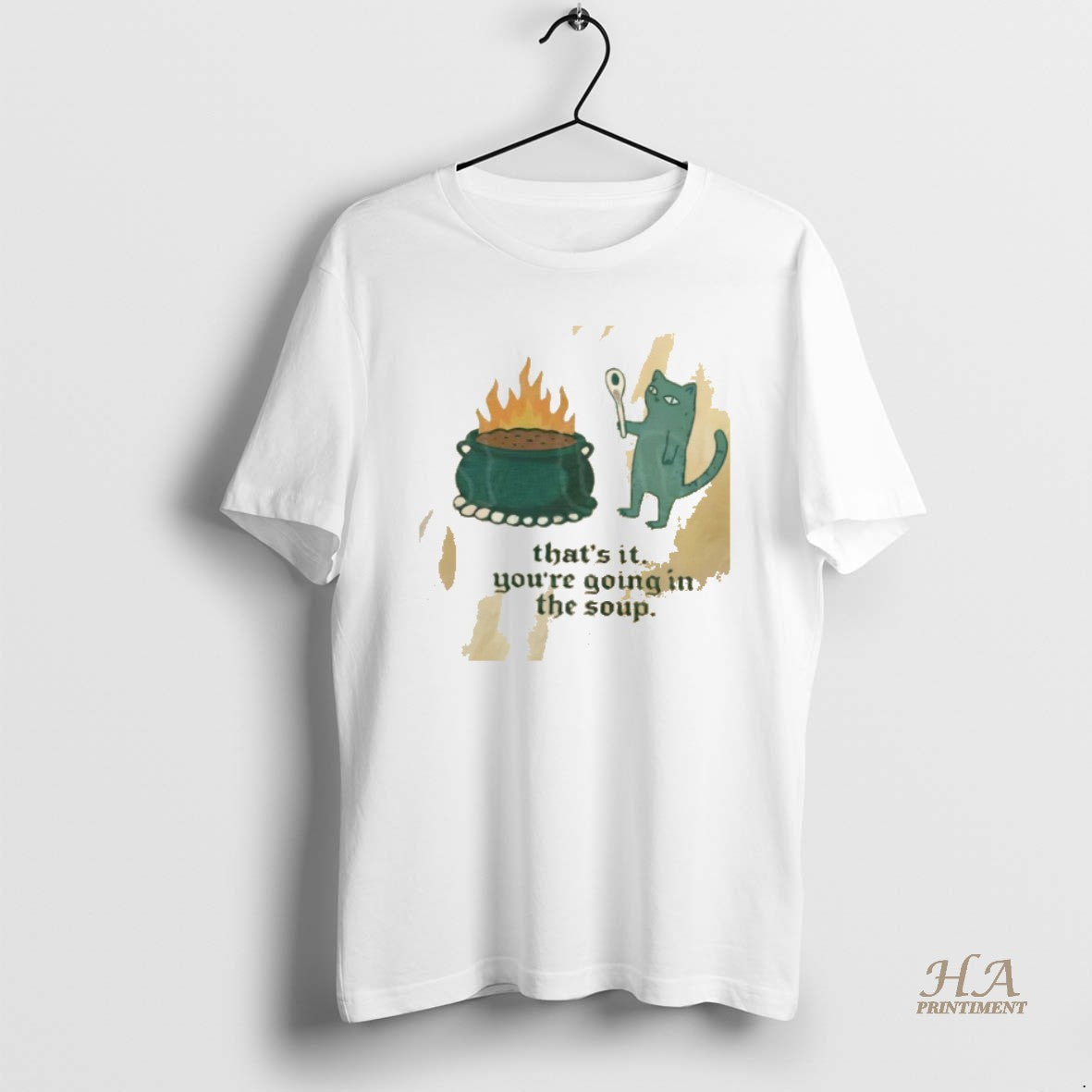 Official Sarcastic Cat Meme Thats It Youre Doing In - Adult & Kids T-Shirts, Sweatshirts & Hoodies apparel design preview 1