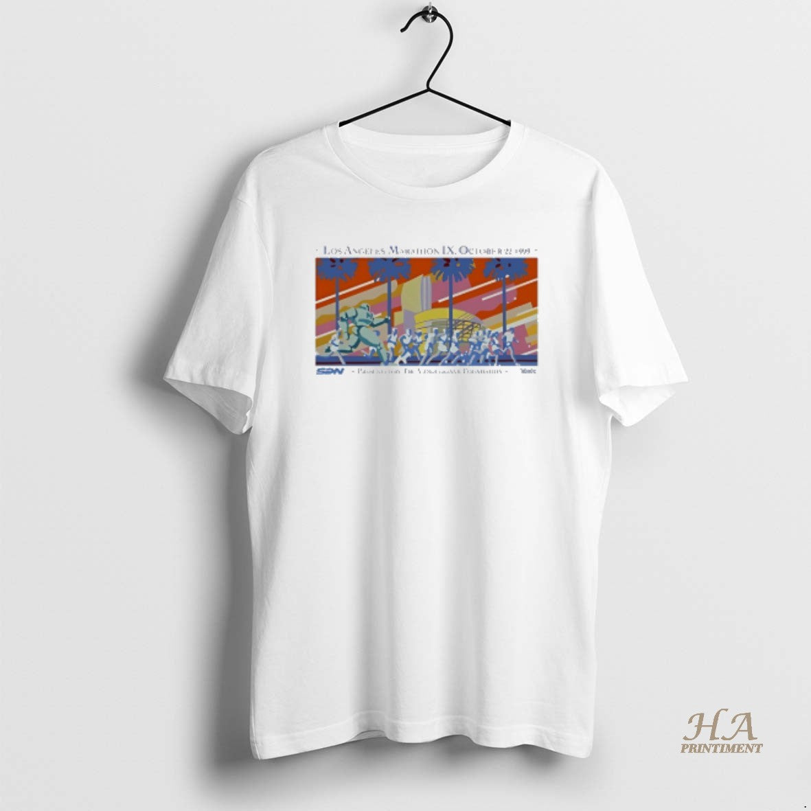 Official Sdn Fun Run Los Angeles Marathon Ix October - Adult & Kids T-Shirts, Sweatshirts & Hoodies apparel design preview 1