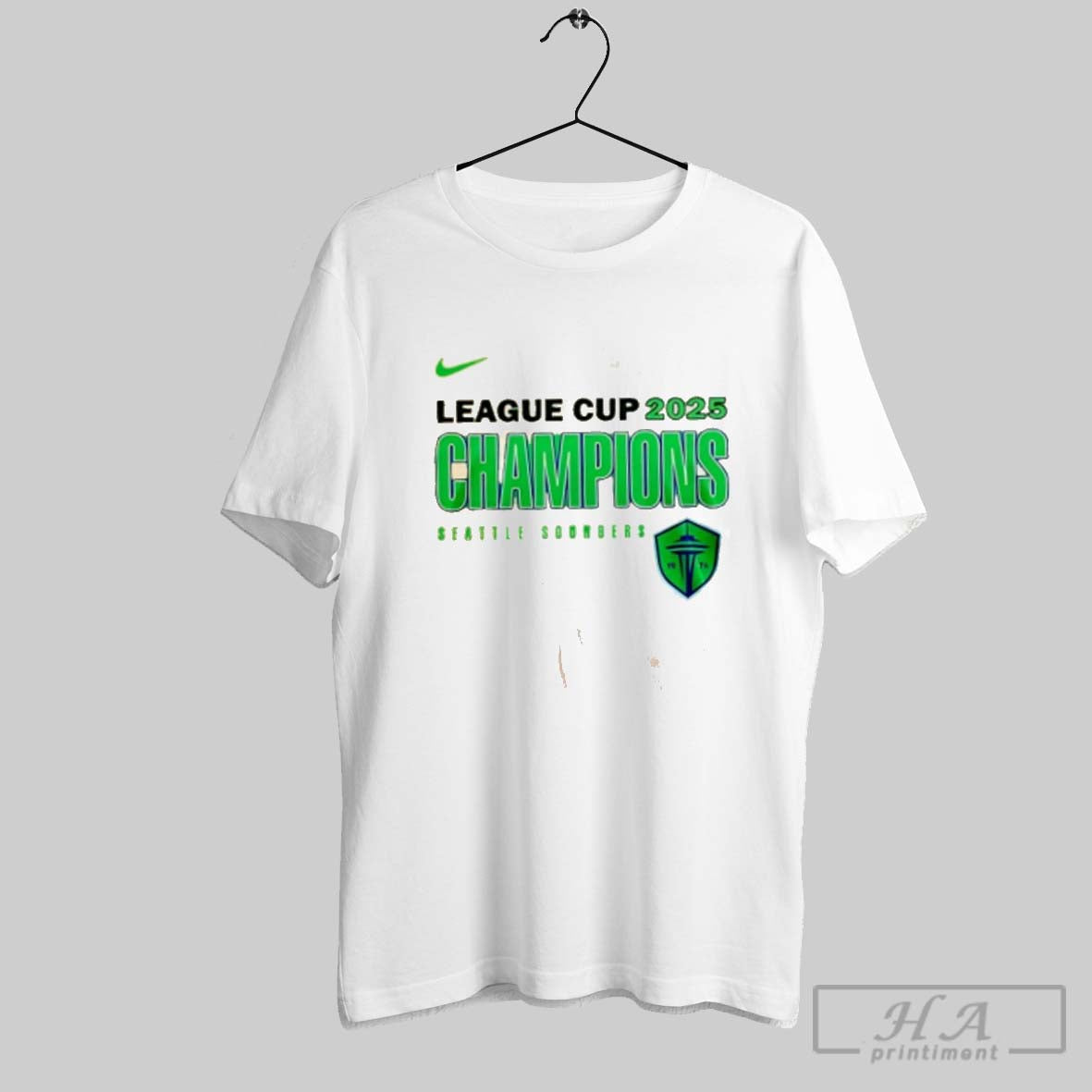 Official Seattle Sounders 2025 League Cup Champions - Adult & Kids T-Shirts, Sweatshirts & Hoodies apparel design preview 1