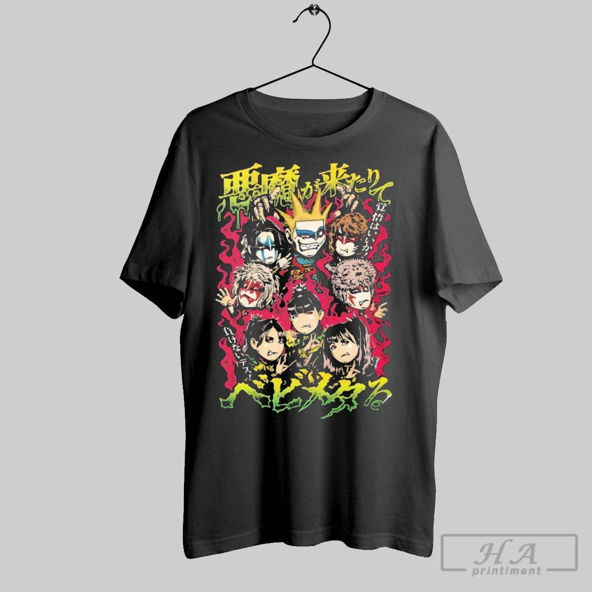 Official Seikima Ii Vs Babymetal By Yokoi Takeshi The - Adult & Kids T-Shirts, Sweatshirts & Hoodies apparel design preview 1