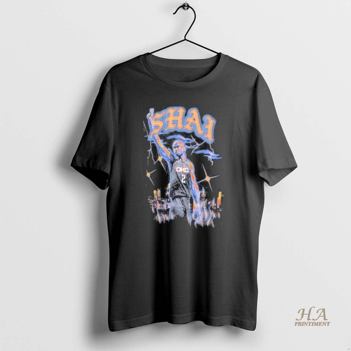 Official Shai Gilgeous Alexander Oklahoma City - Adult & Kids T-Shirts, Sweatshirts & Hoodies apparel design preview 1