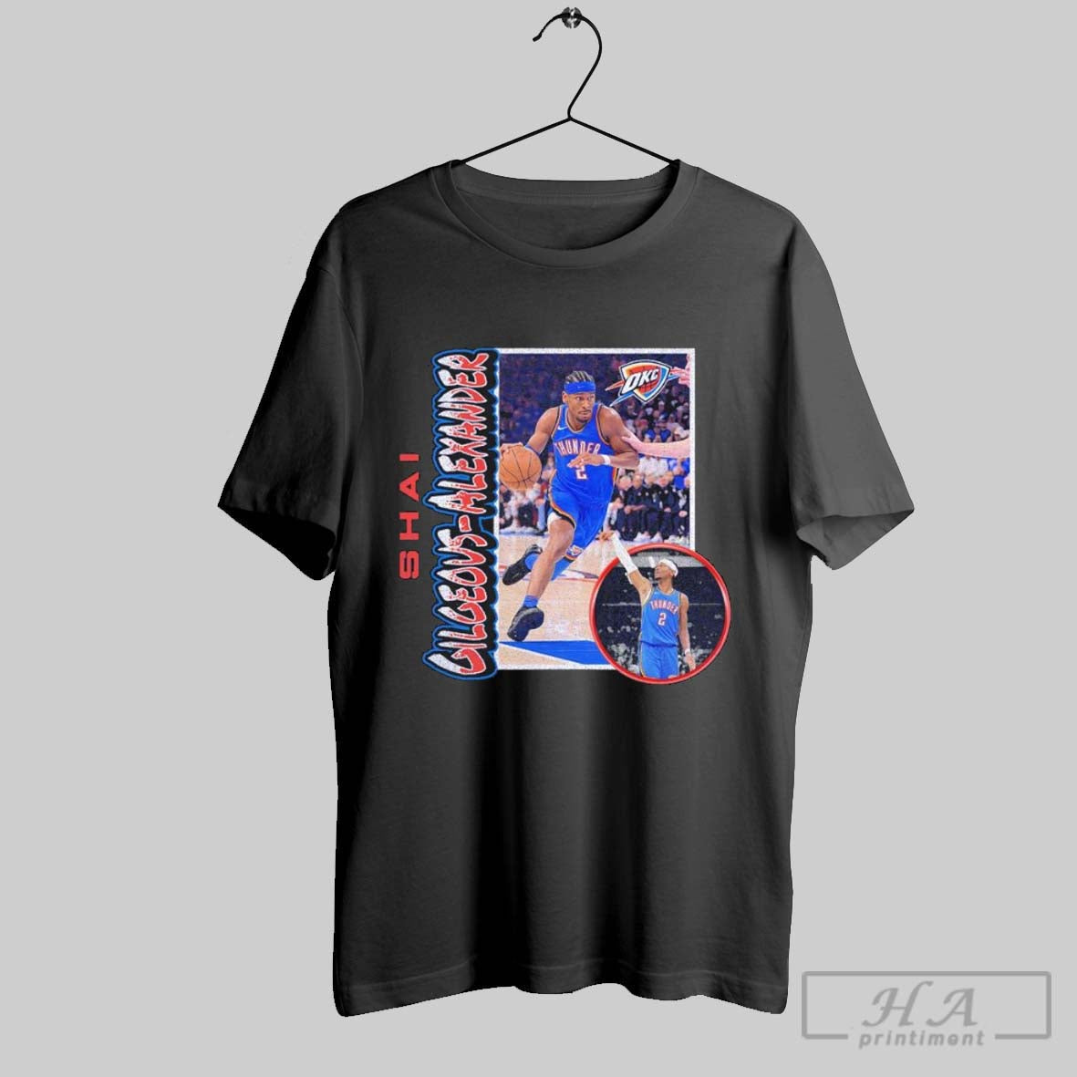 Official Shai Gilgeous Alexander Oklahoma City - Adult & Kids T-Shirts, Sweatshirts & Hoodies apparel design preview 1