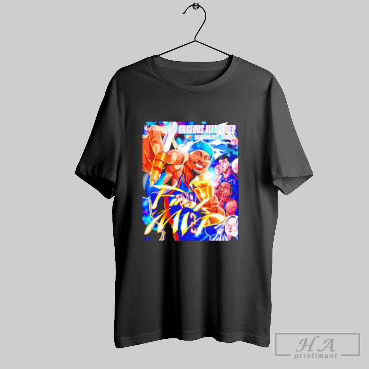 Official Shai Gilgeous Alexander Oklahoma City - Adult & Kids T-Shirts, Sweatshirts & Hoodies apparel design preview 1