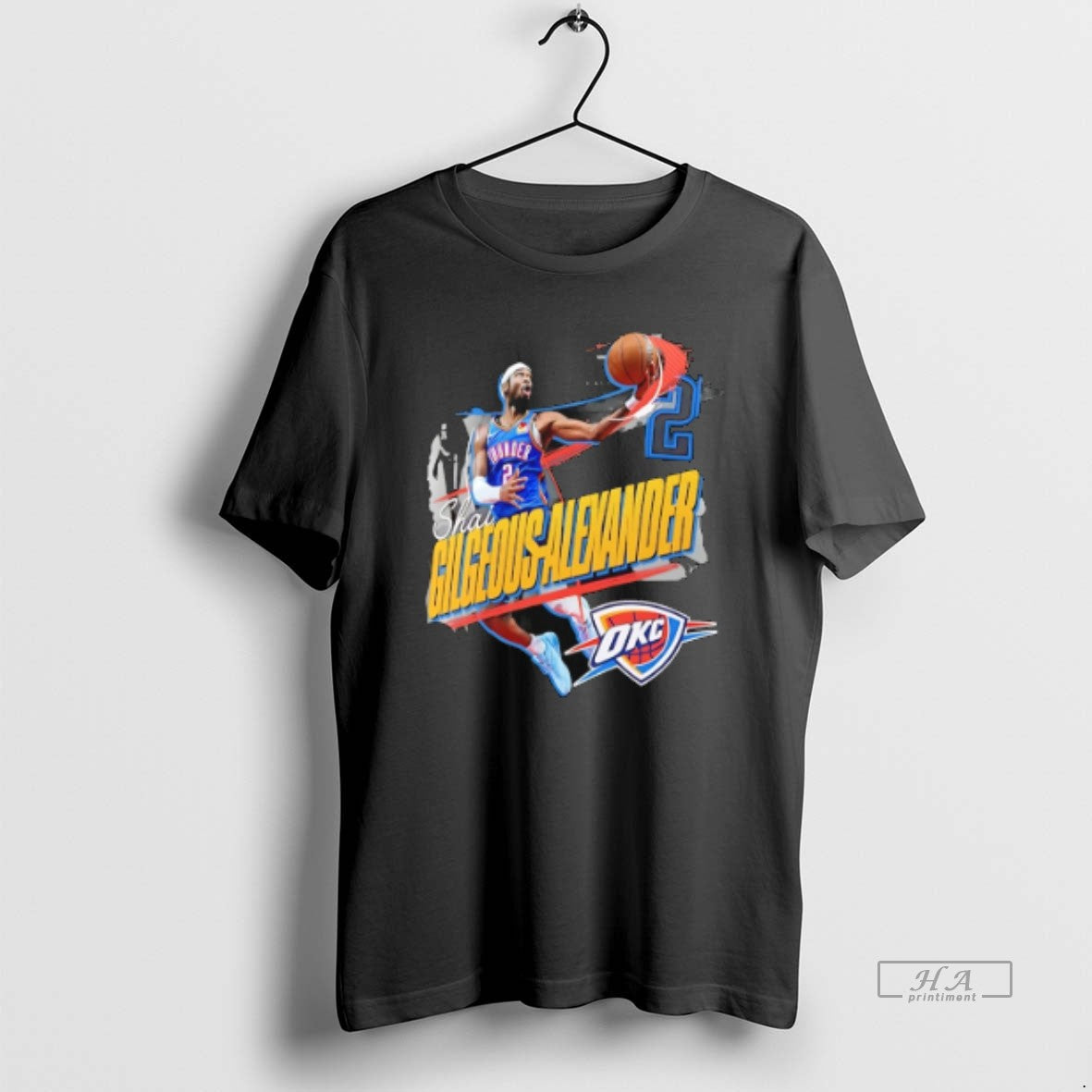 Official Shai Gilgeous Alexander Oklahoma City - Adult & Kids T-Shirts, Sweatshirts & Hoodies apparel design preview 1