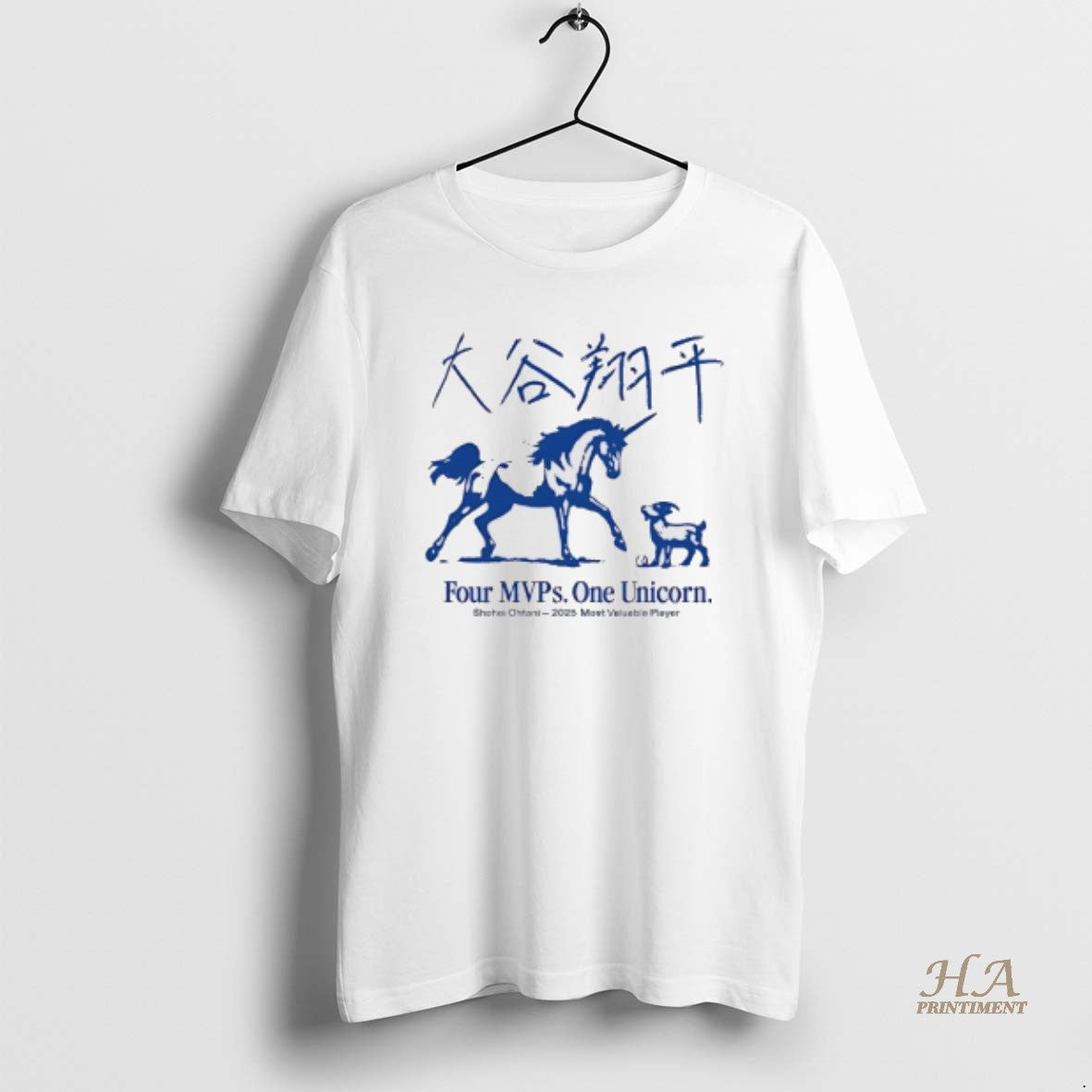 Official Shohei Ohtani 2025 Most Valuable Player Four - Adult & Kids T-Shirts, Sweatshirts & Hoodies apparel design preview 1