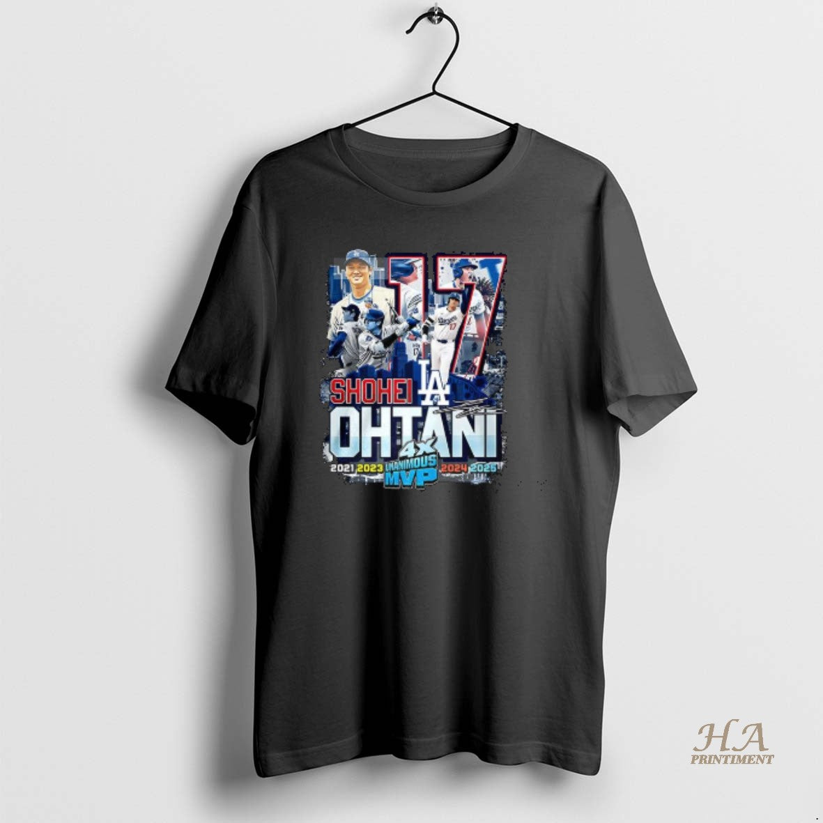 Official Shohei Ohtani 4x Unanimous Mvp Signature - Adult & Kids T-Shirts, Sweatshirts & Hoodies apparel design preview 1