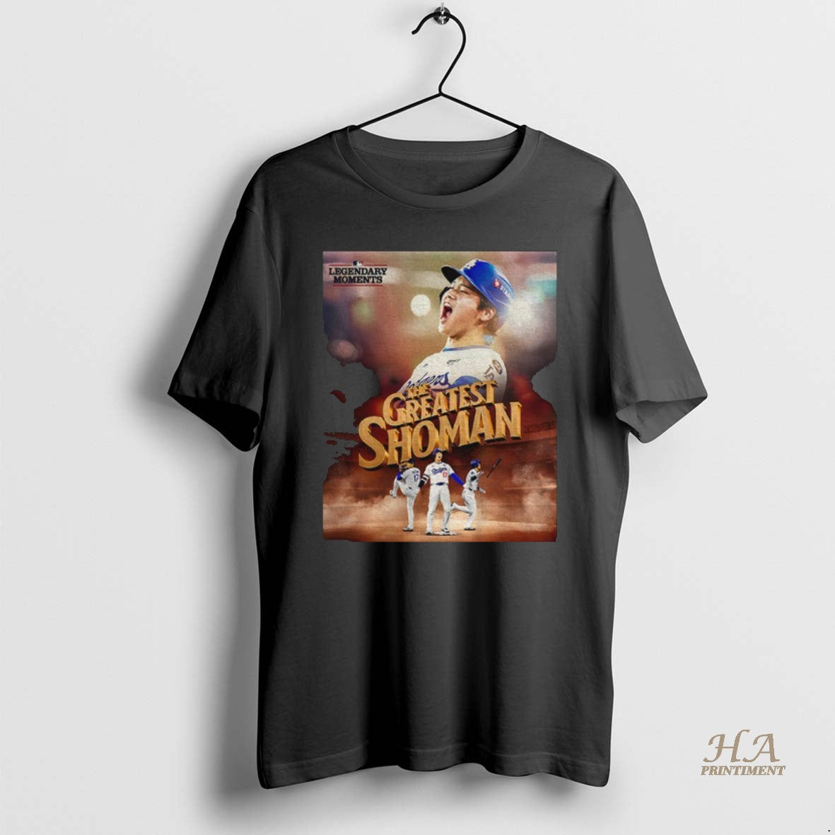 Official Shohei Ohtani Los Angeles Dodgers Legendary - Adult & Kids T-Shirts, Sweatshirts & Hoodies apparel design preview 1