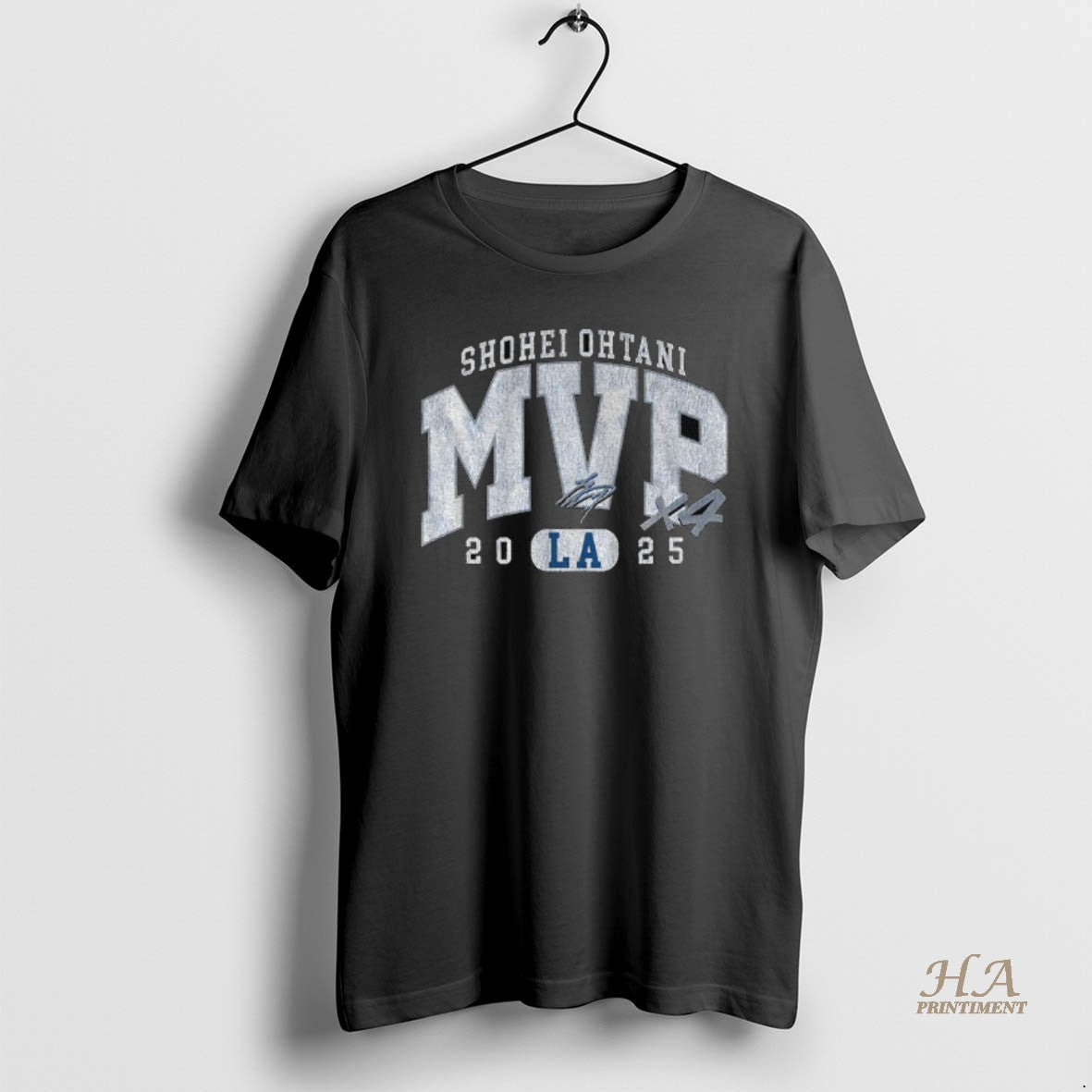 Official Shohei Ohtani Mvp Los Angeles Dodgers X4 - Adult & Kids T-Shirts, Sweatshirts & Hoodies apparel design preview 1