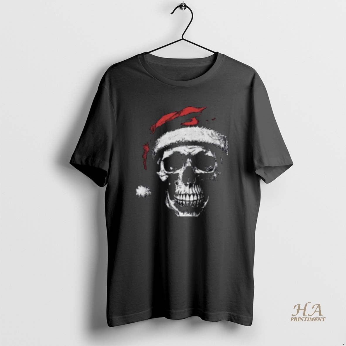Official Skeleton Santa Gothic Christmas - Adult & Kids T-Shirts, Sweatshirts & Hoodies apparel design preview 1
