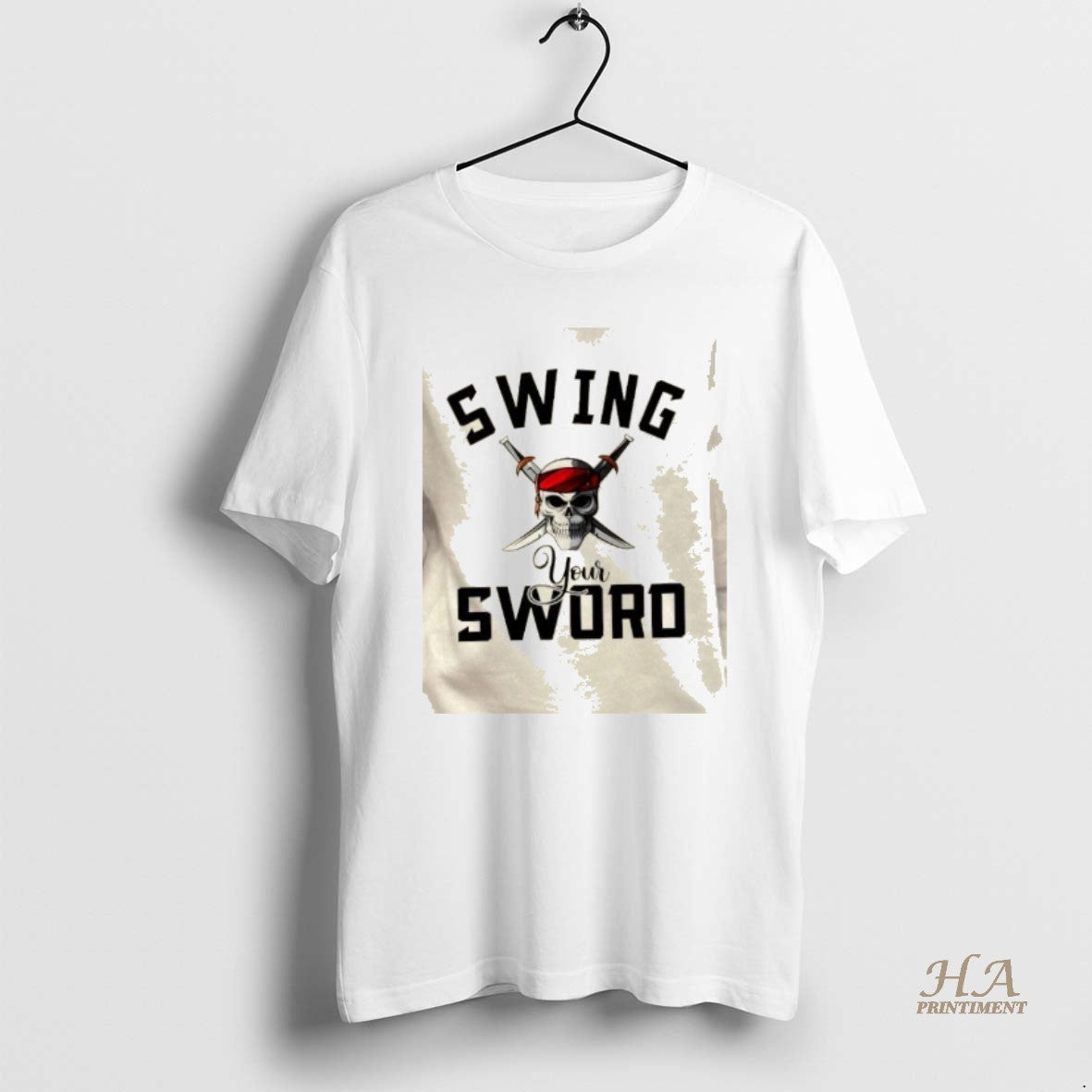Official Skull Swing Your Sword Hall State Rip Mike - Adult & Kids T-Shirts, Sweatshirts & Hoodies apparel design preview 1
