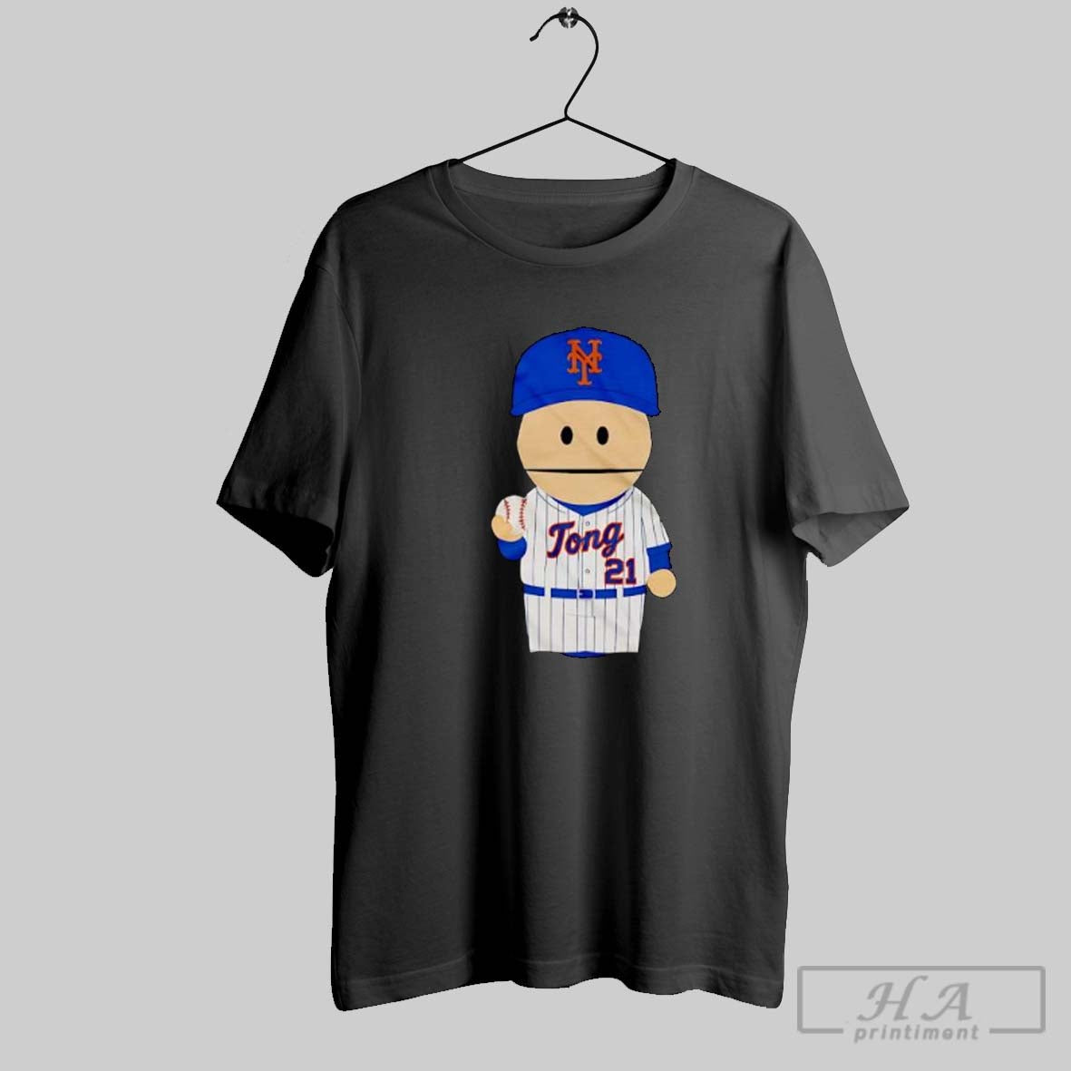 Official South Park Tong 21 Mets Baseball Funny - Adult & Kids T-Shirts, Sweatshirts & Hoodies apparel design preview 1