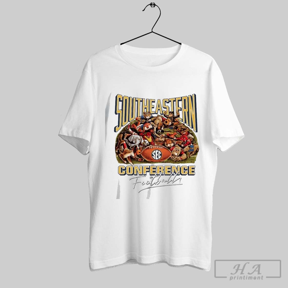 Official Southeastern Conference Football Fall - Adult & Kids T-Shirts, Sweatshirts & Hoodies apparel design preview 1