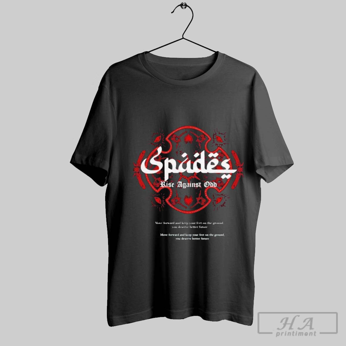 Official Spades Against All Odds - Adult & Kids T-Shirts, Sweatshirts & Hoodies apparel design preview 1