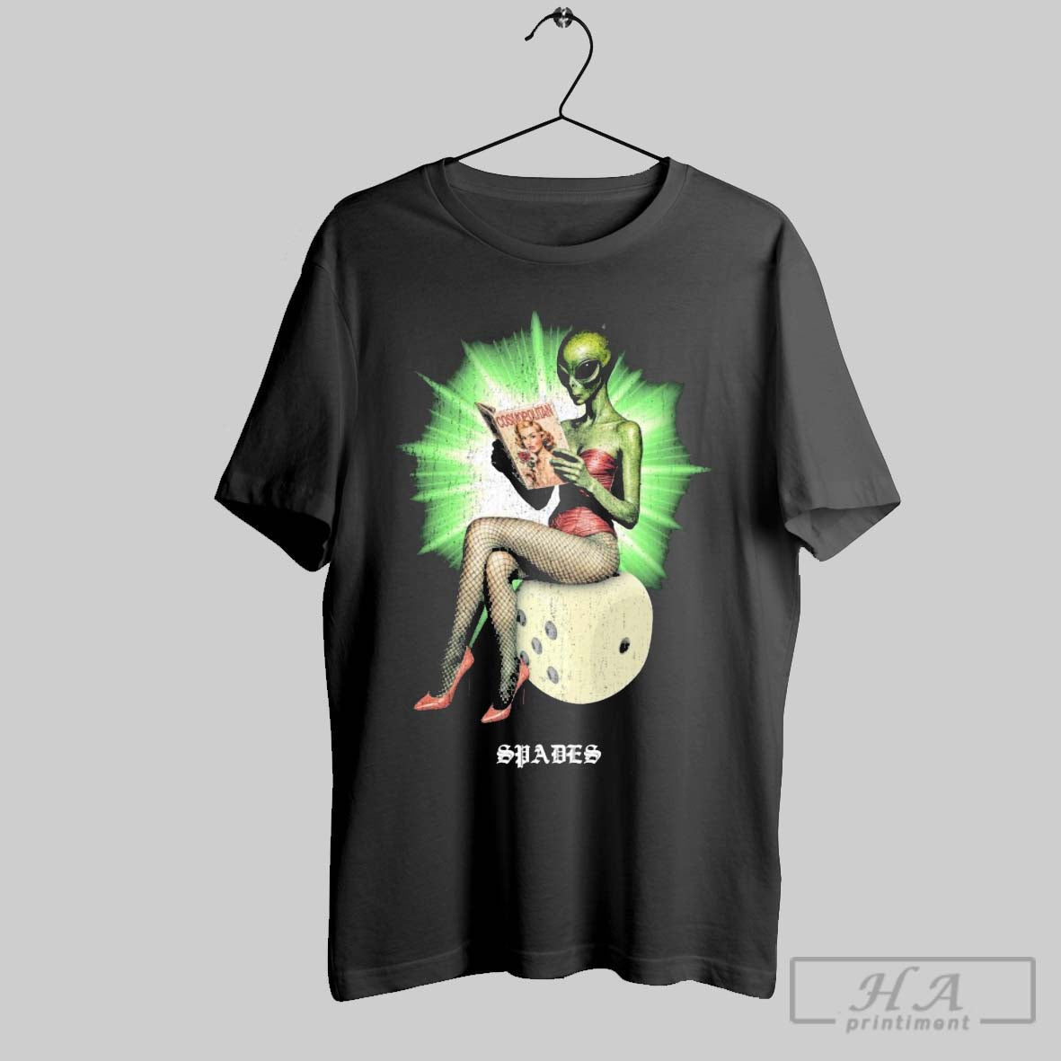 Official Spades Cosmic Seductress - Adult & Kids T-Shirts, Sweatshirts & Hoodies apparel design preview 1