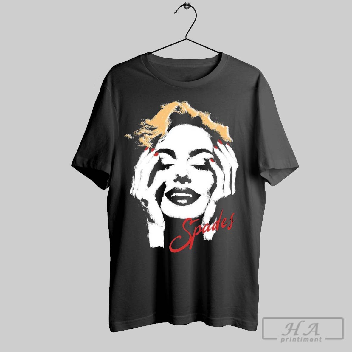 Official Spades Thoughtful Glance - Adult & Kids T-Shirts, Sweatshirts & Hoodies apparel design preview 1