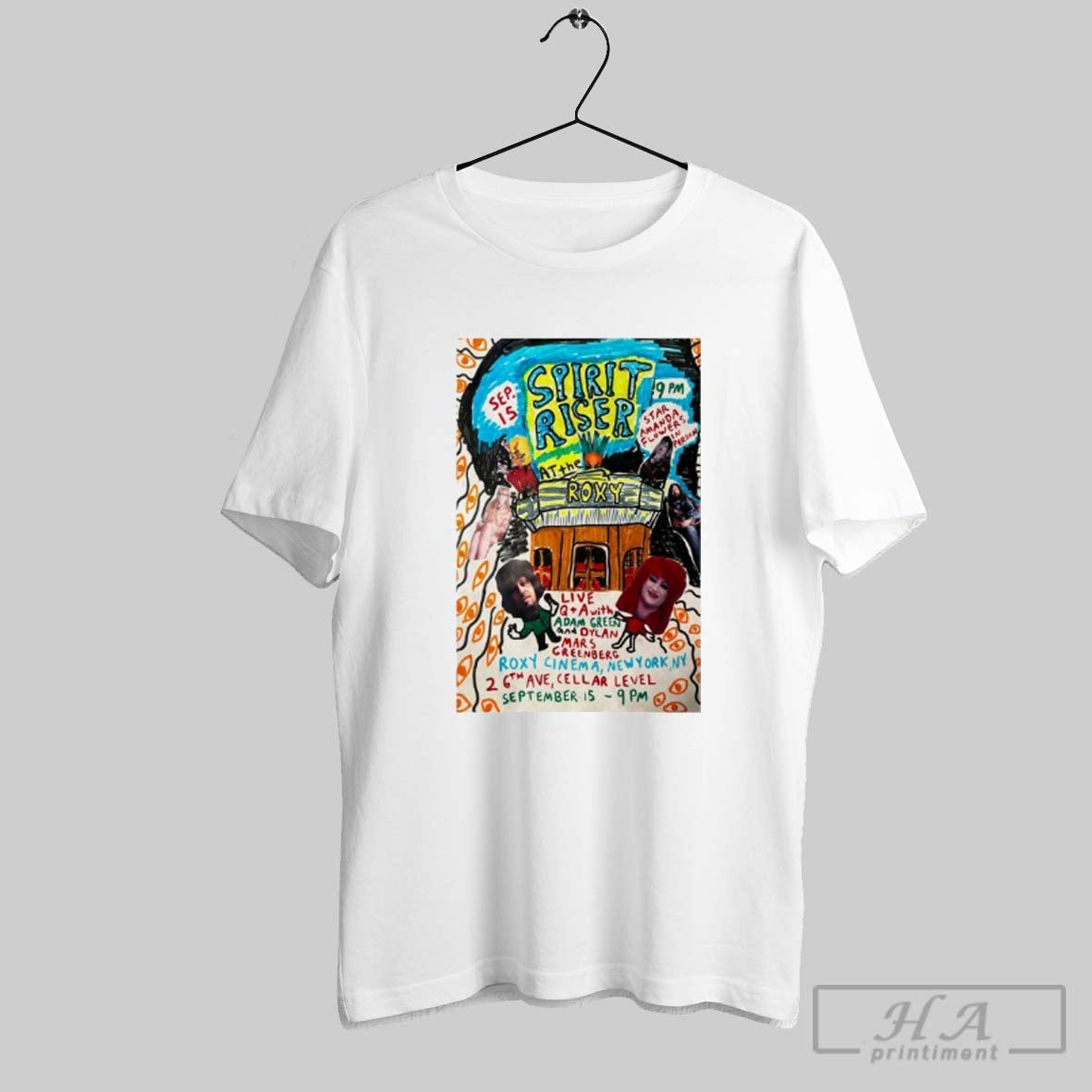 Official Spirit Riser New York Ny Tour 2025 - Adult & Kids T-Shirts, Sweatshirts & Hoodies apparel design preview 1