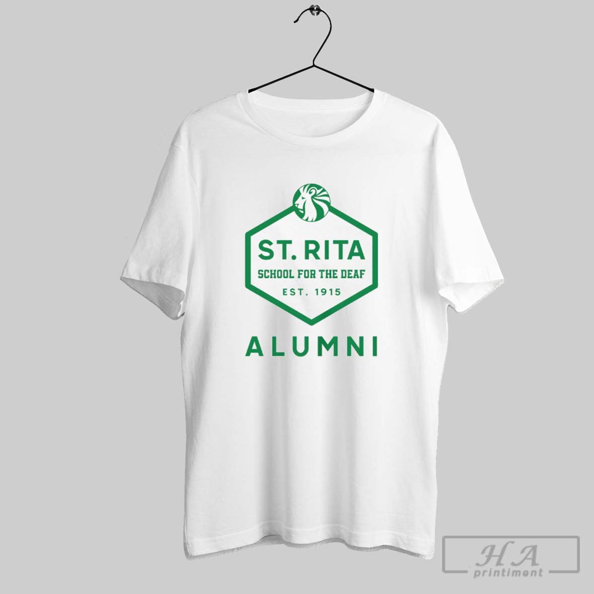 Official St Rita Alumni School For The Deaf Est 1915 - Adult & Kids T-Shirts, Sweatshirts & Hoodies apparel design preview 1