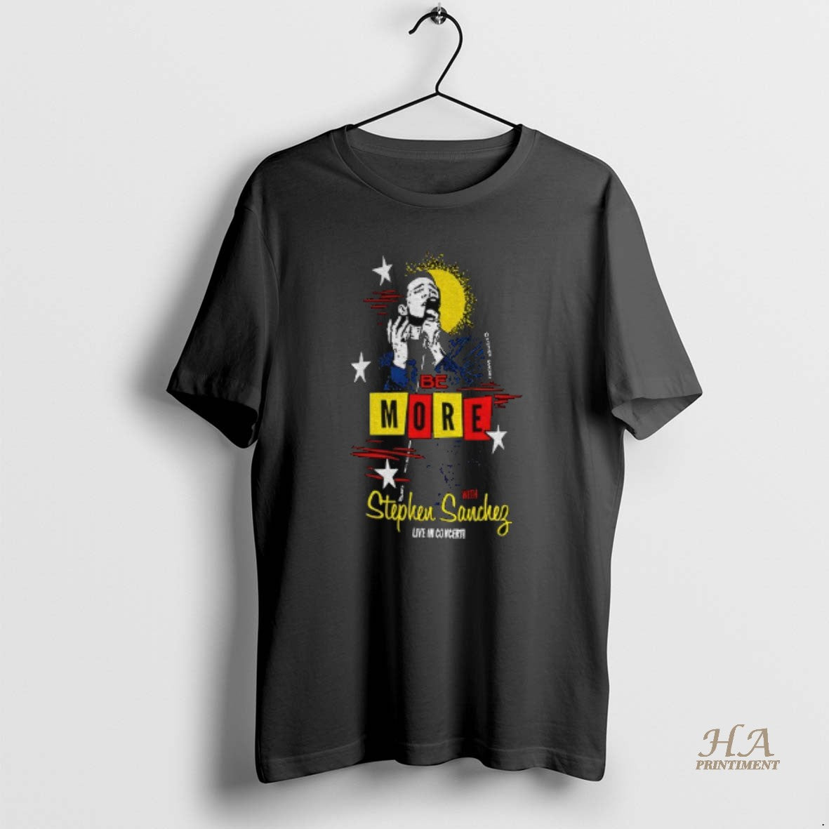 Official Stephen Sanchez Be More Live In Concert - Adult & Kids T-Shirts, Sweatshirts & Hoodies apparel design preview 1