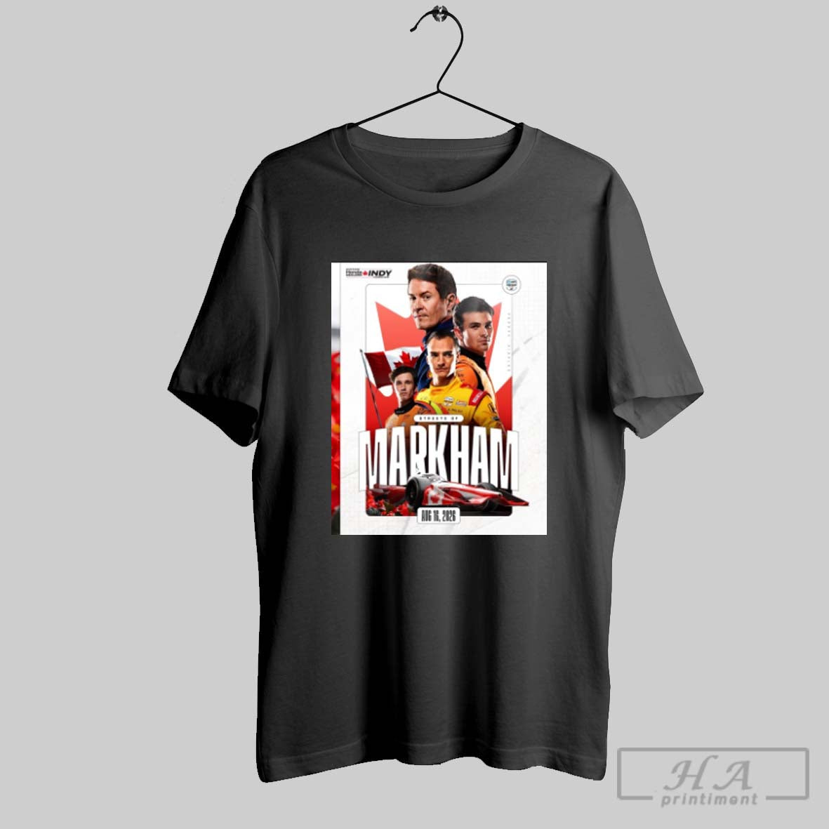 Official Streets Of Markham August 16 2026 Ontario - Adult & Kids T-Shirts, Sweatshirts & Hoodies apparel design preview 1