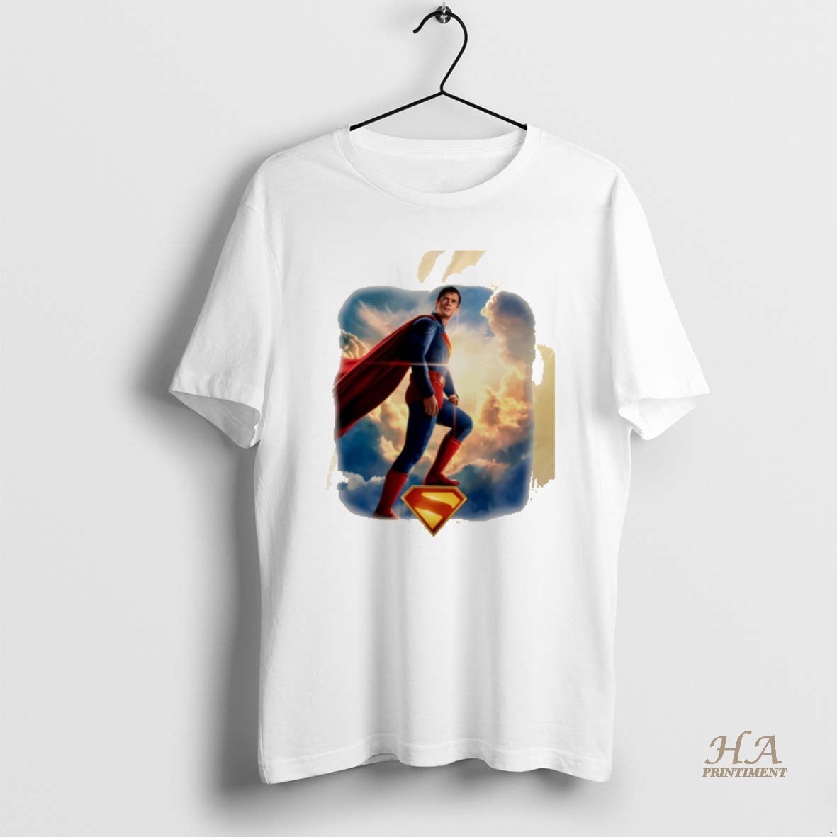 Official Superman Standing 2025 Faded - Adult & Kids T-Shirts, Sweatshirts & Hoodies apparel design preview 1