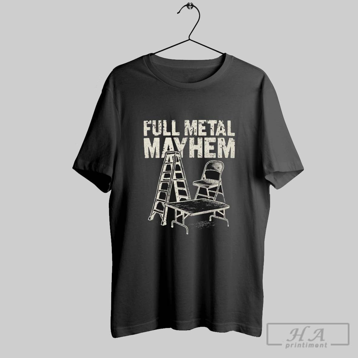 Official Tna Full Metal Mayhem - Adult & Kids T-Shirts, Sweatshirts & Hoodies apparel design preview 1