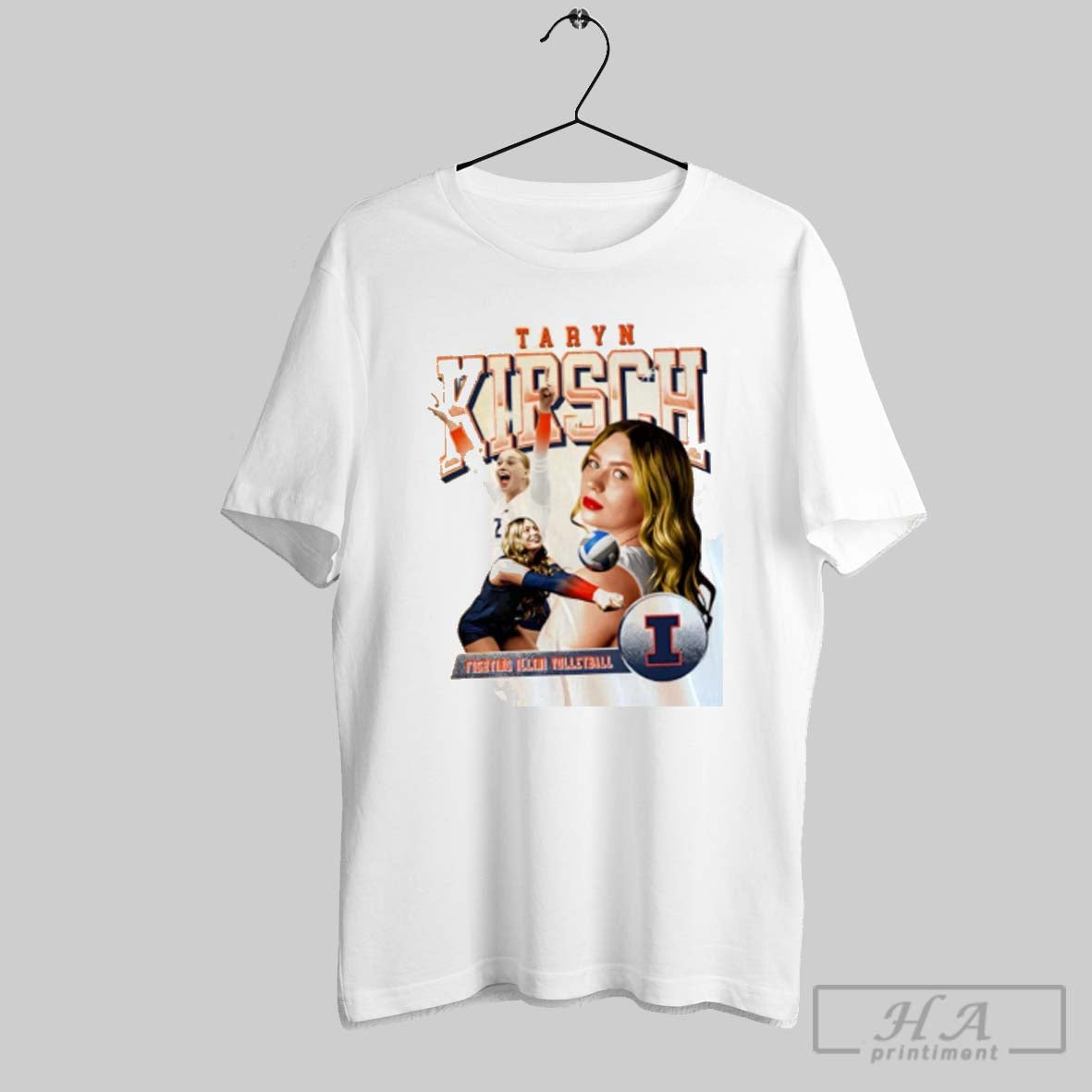 Official Taryn Kirsch Illinois Fighting Illini - Adult & Kids T-Shirts, Sweatshirts & Hoodies apparel design preview 1