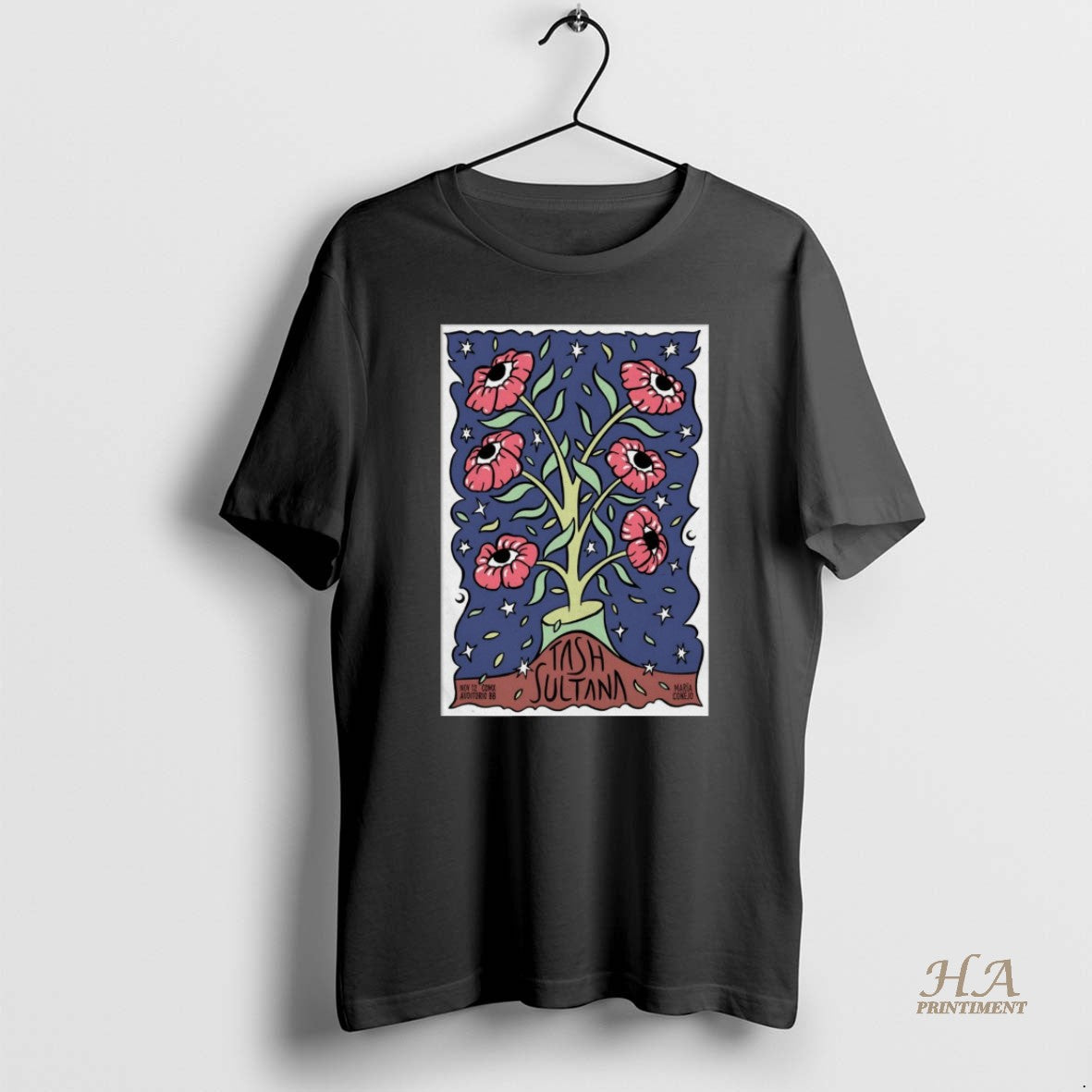 Official Tash Sultana November 12 2025 Auditorio Bb - Adult & Kids T-Shirts, Sweatshirts & Hoodies apparel design preview 1