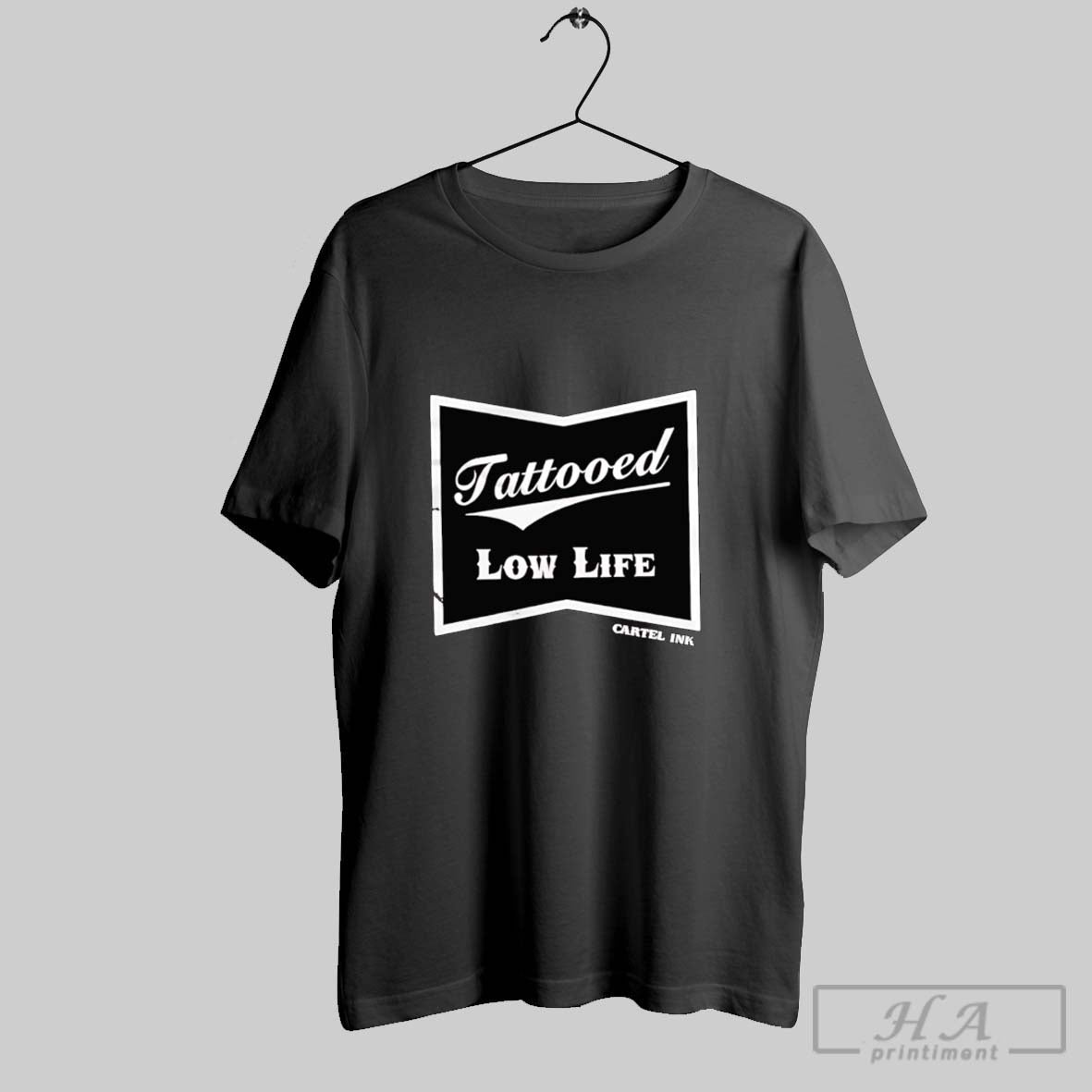 Official Tattooed Low Life Poster - Adult & Kids T-Shirts, Sweatshirts & Hoodies apparel design preview 1