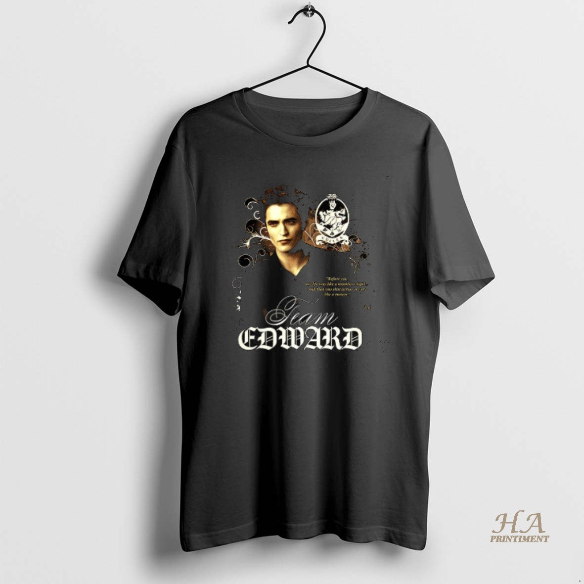 Official Team Edward The Twilight Saga New Moon - Adult & Kids T-Shirts, Sweatshirts & Hoodies apparel design preview 1