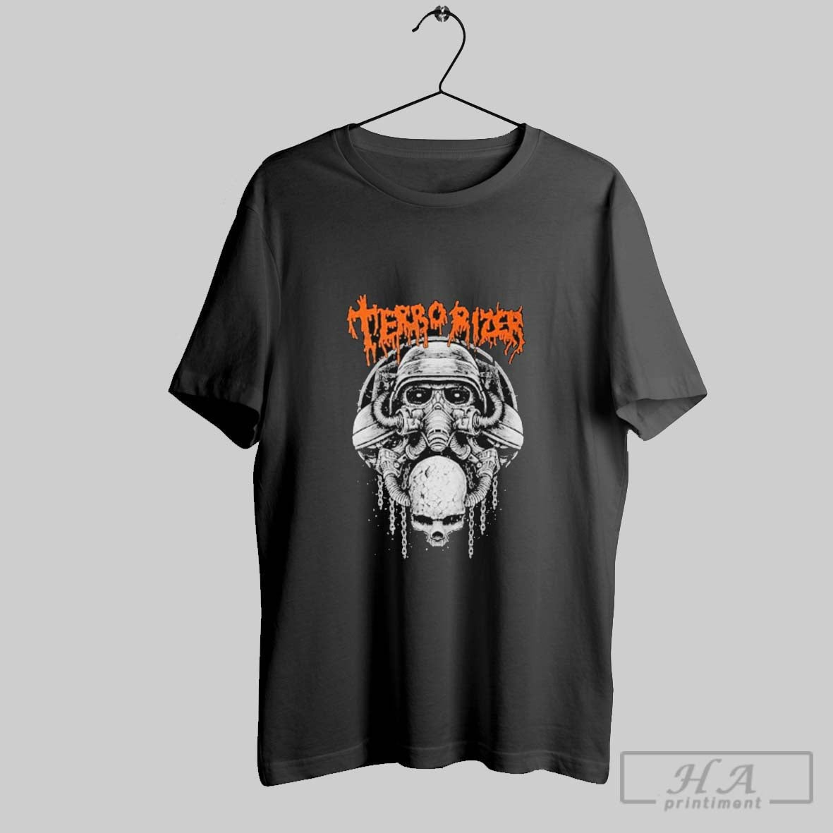Official Terrorizer Hear God Laugh - Adult & Kids T-Shirts, Sweatshirts & Hoodies apparel design preview 1