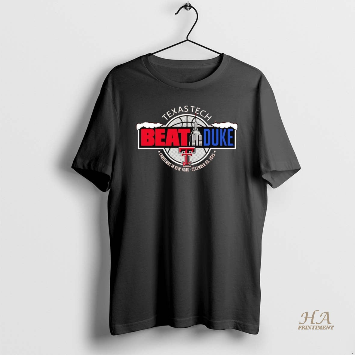 Official Texas Tech Red Raiders Beat Duke 2025 - Adult & Kids T-Shirts, Sweatshirts & Hoodies apparel design preview 1