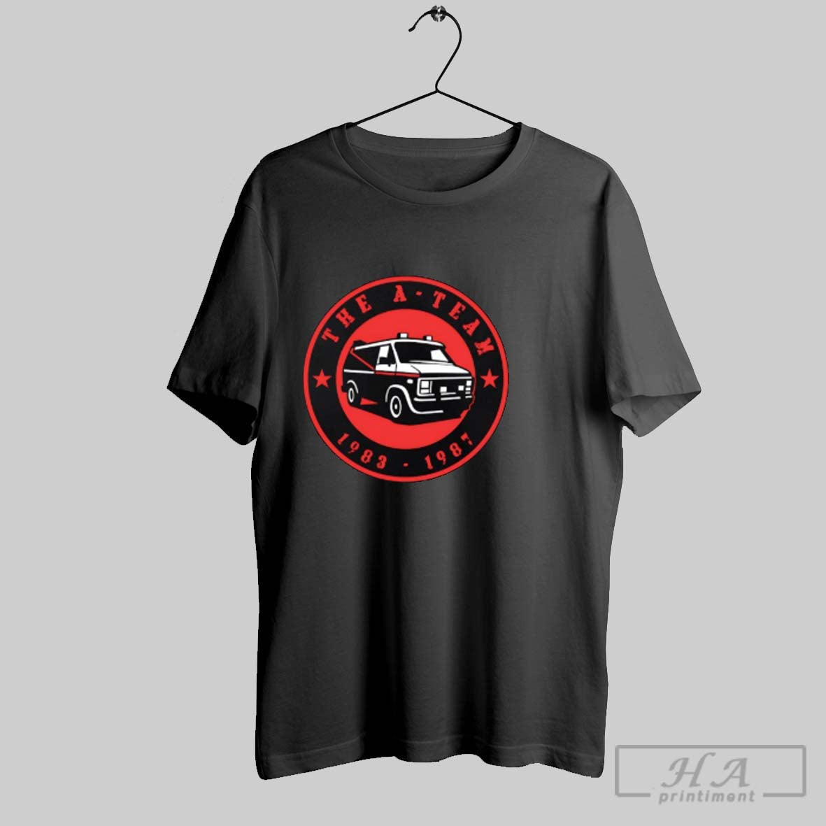 Official The A Team Van Soldiers Of Fortune 1983 1987 - Adult & Kids T-Shirts, Sweatshirts & Hoodies apparel design preview 1