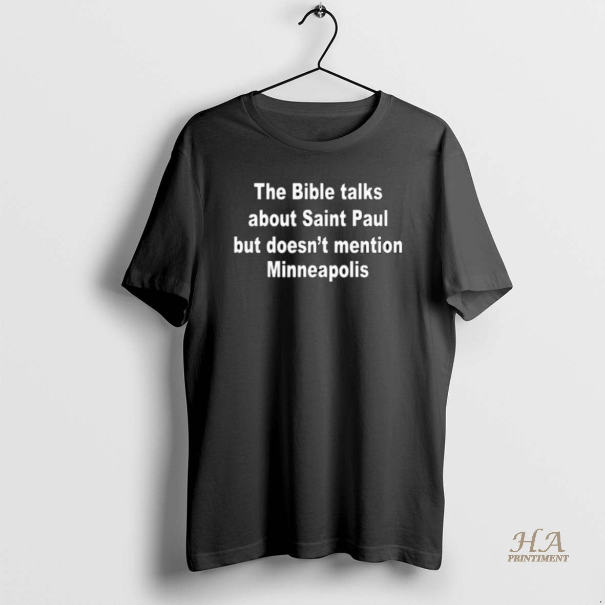 Official The Bible Talks About Saint Paul But Doesnt - Adult & Kids T-Shirts, Sweatshirts & Hoodies apparel design preview 1
