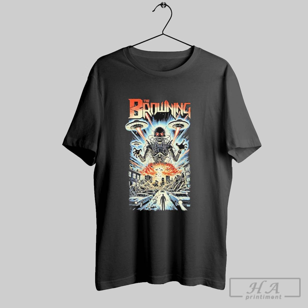 Official The Browning New Age God Ufo - Adult & Kids T-Shirts, Sweatshirts & Hoodies apparel design preview 1