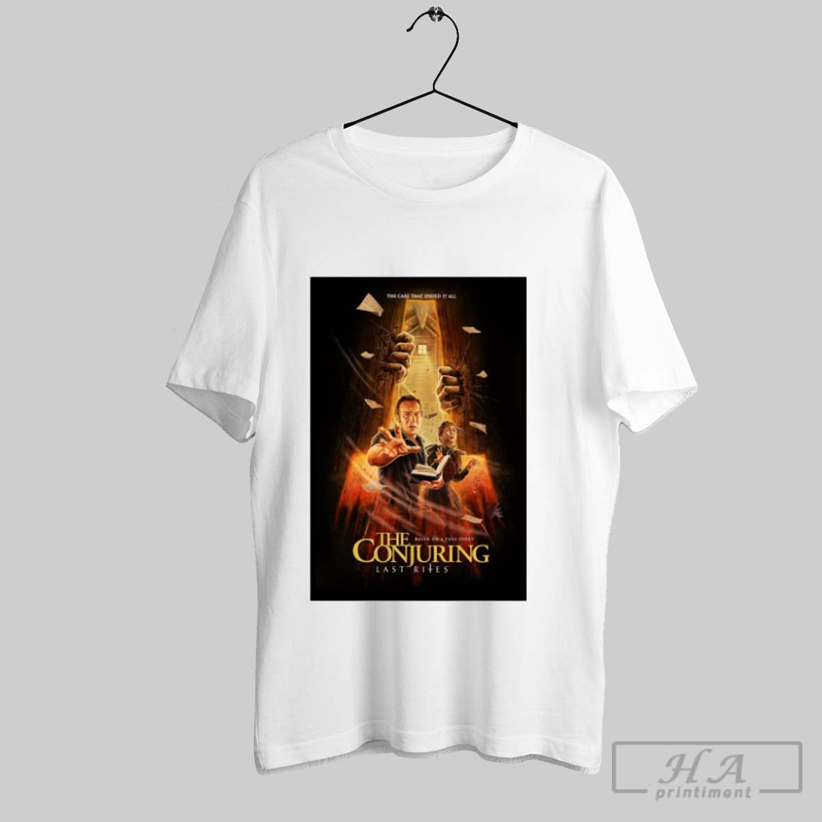 Official The Case That Ended It All Conjuring Last - Adult & Kids T-Shirts, Sweatshirts & Hoodies apparel design preview 1