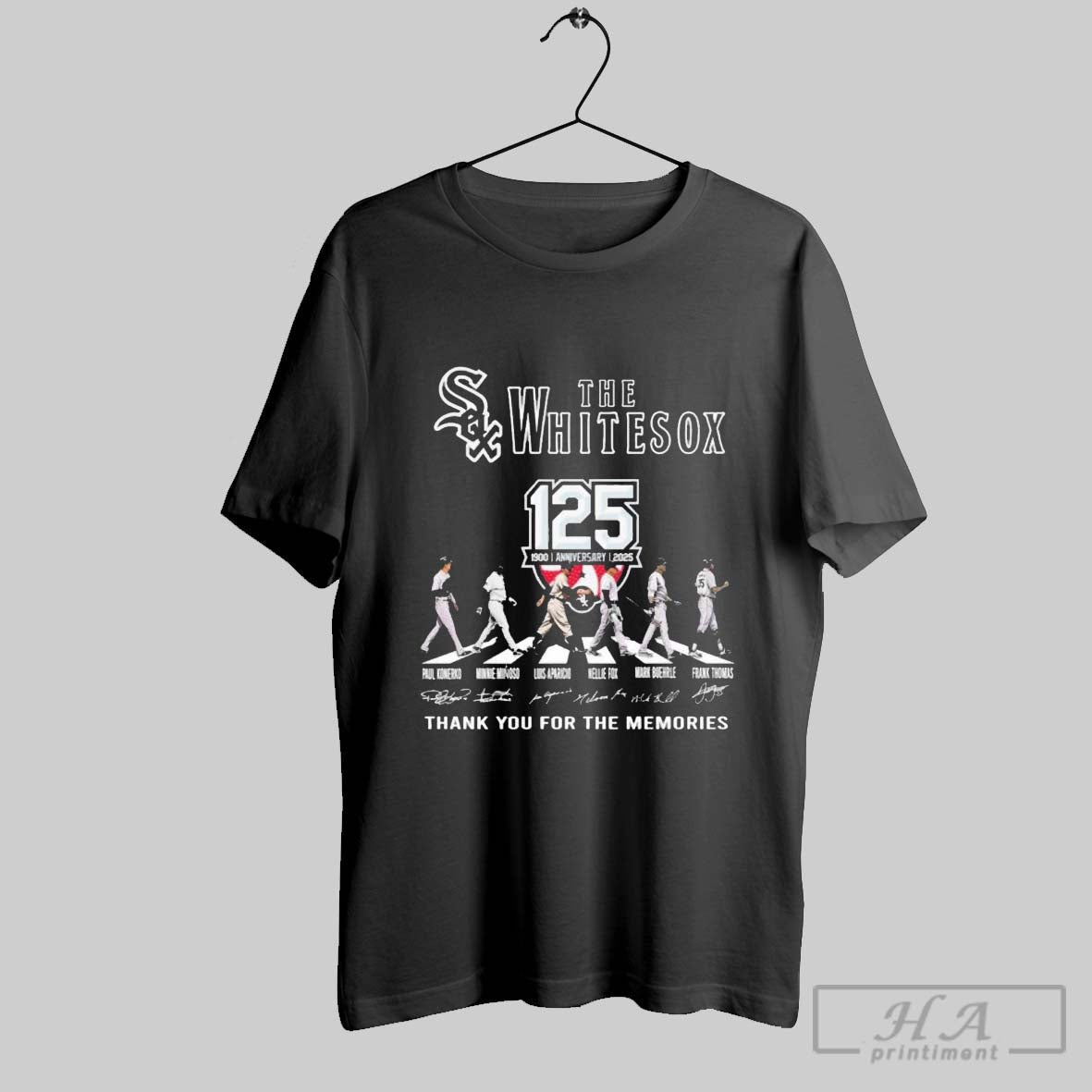 Official The Chicago White Sox Abbey Road 125th - Adult & Kids T-Shirts, Sweatshirts & Hoodies apparel design preview 1